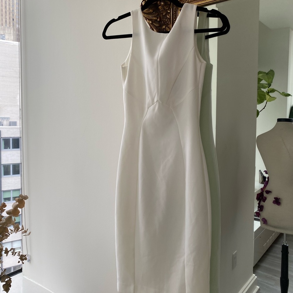 White pencil dress